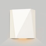 Calx Outdoor Downlight Wall Sconce - Textured White