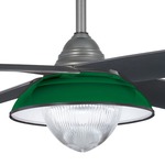 Optional Ceiling Fan Shade - Green
