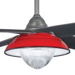 Optional Ceiling Fan Shade - Red