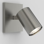 Ascoli Single Wall / Ceiling Spot Light - Matte Nickel