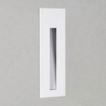 Borgo 55 Vertical Recessed Step / Marker Light - Matte White