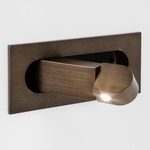 Digit Recessed Reading Wall Sconce - Bronze