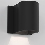 Dunbar Downlight Indoor / Outdoor Wall Sconce - Textured Black