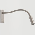 Leo Wall Sconce with Switch - Matte Nickel