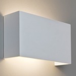 Pella Wide Wall Sconce - Plaster