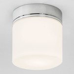 Sabina Ceiling Light Fixture - Polished Chrome / Opal