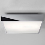 Taketa Ceiling / Wall Light Fixture - Polished Chrome / Opal