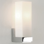 Taketa Wall Sconce - Overstock - Polished Chrome / Opal