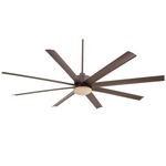 Slipstream Ceiling Fan with Light - Oil Rubbed Bronze / Oil Rubbed Bronze / Tinted Opal