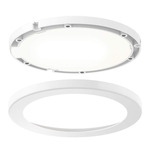 Ultra Slim Round Puck Light - White