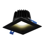 RGR 6IN SQ Color-Select Smooth Baffle Downlight/Housing - Black