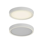Bloom Dual Light Ceiling Light Fixture - White / Frosted
