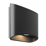 LEDWALL-H Geometric Outdoor Wall Sconce - Black