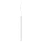 Nova Color-Select Semi-Recessed Cylinder Pendant - White