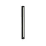 Linea Slim Cylinder Pendant - Black