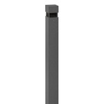 Miniquadro Outdoor Bollard Light - Anthracite Grey / Opal