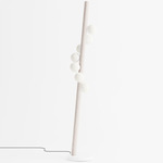 Willow Floor Lamp - White Oak / White