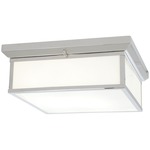 Traditional Ceiling Light - Chrome / Etched White