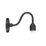 RLM Outdoor Arch Wall Sconce Arm - Sand Black