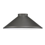RLM Outdoor Cone Shade - Smoked Iron