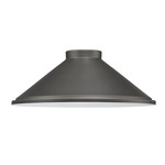 RLM Outdoor Cone Shade - Smoked Iron