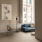 Muse Floor Lamp - Sand Black / Copper