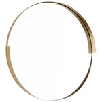 Gilded Band Mirror - Gold / Mirror
