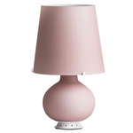 Fontana Glass Table Lamp - White / Violet