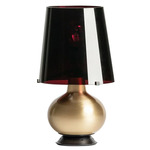 Fontana Brass Table Lamp - Brass / Black