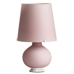 Fontana Glass Table Lamp - White / Violet