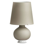 Fontana Glass Table Lamp - White / Light Grey