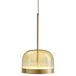 Equatore Pendant - Matte Gold / Bronze