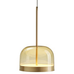 Equatore Pendant - Matte Gold / Bronze