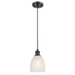 Brookfield Pendant - Oil Rubbed Bronze / White