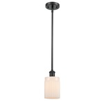 Hadley Pendant - Matte Black / Matte White