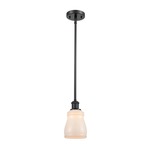 Ellery Pendant - Matte Black / White