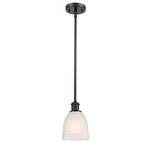 Brookfield Pendant - Oil Rubbed Bronze / White