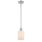 Hadley Pendant - Polished Chrome / Matte White