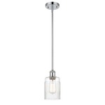 Hadley Pendant - Polished Chrome / Clear