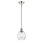 Waverly Pendant - Polished Nickel / Clear
