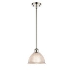 Arietta Pendant - Polished Nickel / Clear