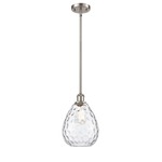 Waverly Pendant - Brushed Satin Nickel / Clear