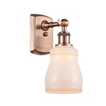 Ellery Wall Sconce - Antique Copper / White