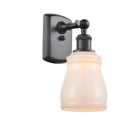 Ellery Wall Sconce - Oil Rubbed Bronze / White