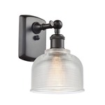 Dayton Wall Sconce - Oil Rubbed Bronze / Clear