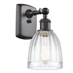 Brookfield Wall Sconce - Oil Rubbed Bronze / Clear