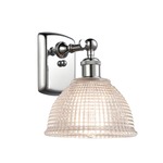 Arietta Wall Sconce - Polished Chrome / Clear