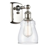Ellery Wall Sconce - Polished Nickel / Clear