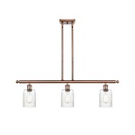 Hadley Island Pendant - Antique Copper / Clear