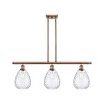 Waverly Island Pendant - Antique Copper / Clear